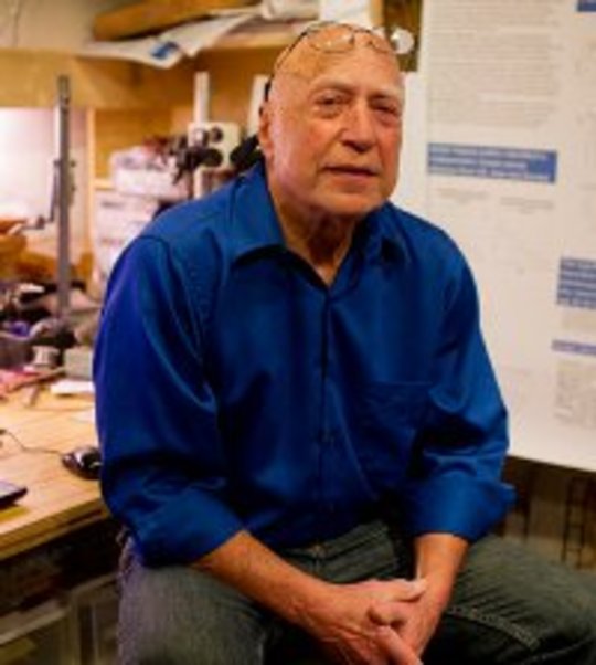 Cancer survivor Michael Retsky is among a group of researchers investigating an inexpensive painkiller that may prevent the recurrence of breast cancer but lacks the commercial potential to get a large clinical trial. (Matthew Healey for ProPublica)