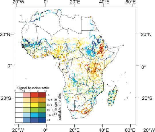 New Map Shows Which Areas Will Be At Risk From Malaria Because Of Global Warming